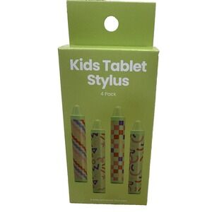 4 Pack Kids Tablet Stylus for‎ Touch Screens Kids Smart Watch Tablet iPad etc